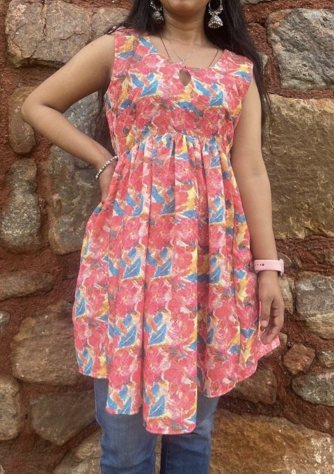 Mood Mix – Multicolor Kurti for Your Main Character Era - Image 3