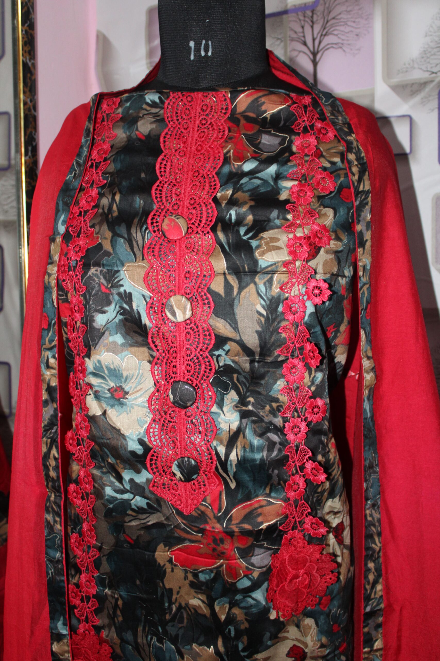 Sehrish β Cambric Cotton Suit Set - Image 4