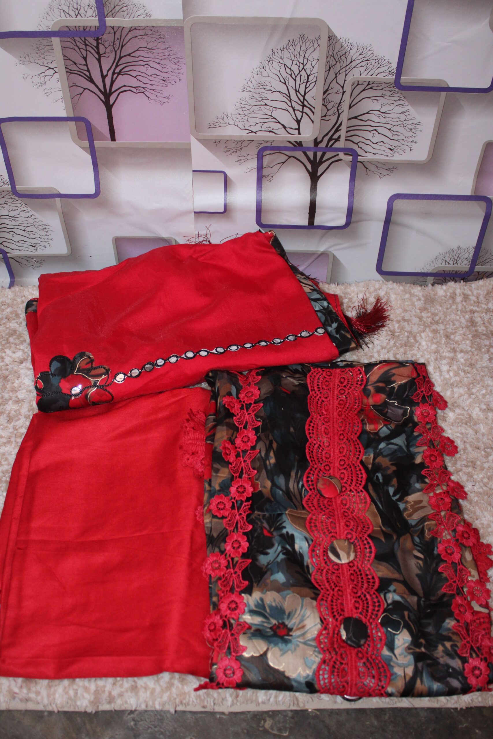 Sehrish β Cambric Cotton Suit Set - Image 5