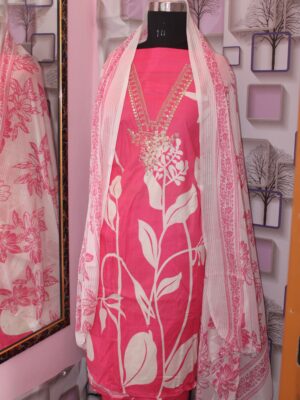 Gulzaar Touch – Soft Cotton Blend Suit Set