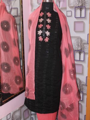 Zaria – Pastel Lilac Cotton Suit Set